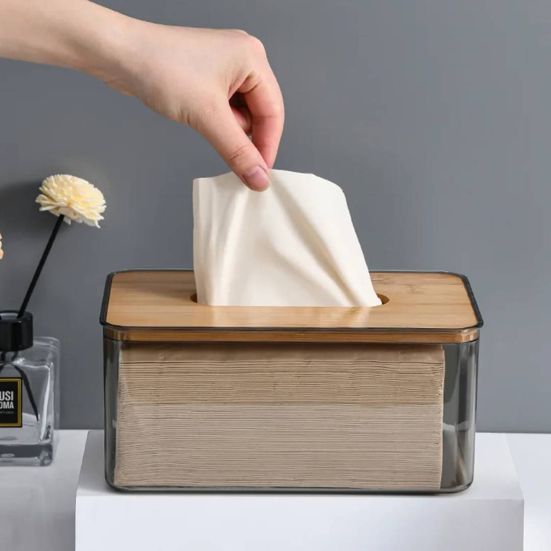 Tissue Box Cover Modern Plastic | Elegant Design 3
