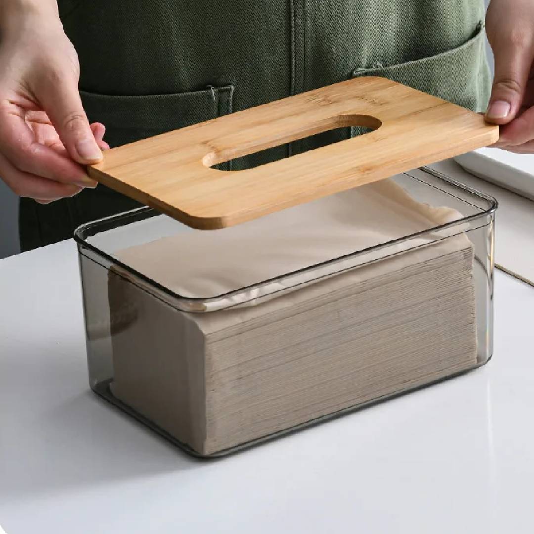 Tissue Box Cover Modern Plastic | Elegant Design 4