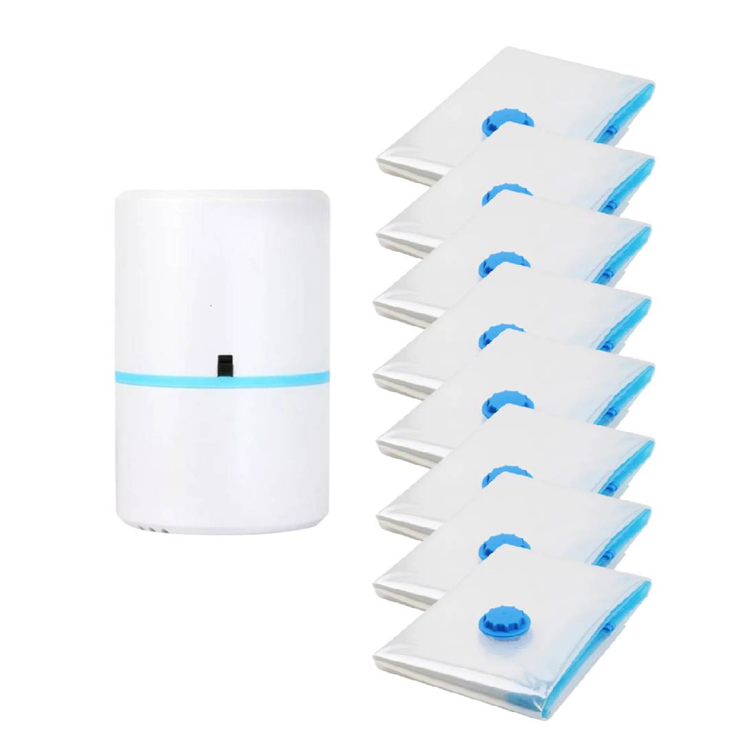 Variant image for Vacuum Storage Bags Set for Clothes with Electric Pump | Space Saver Solution-4
