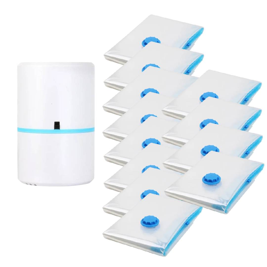 Variant image for Vacuum Storage Bags Set for Clothes with Electric Pump | Space Saver Solution-7