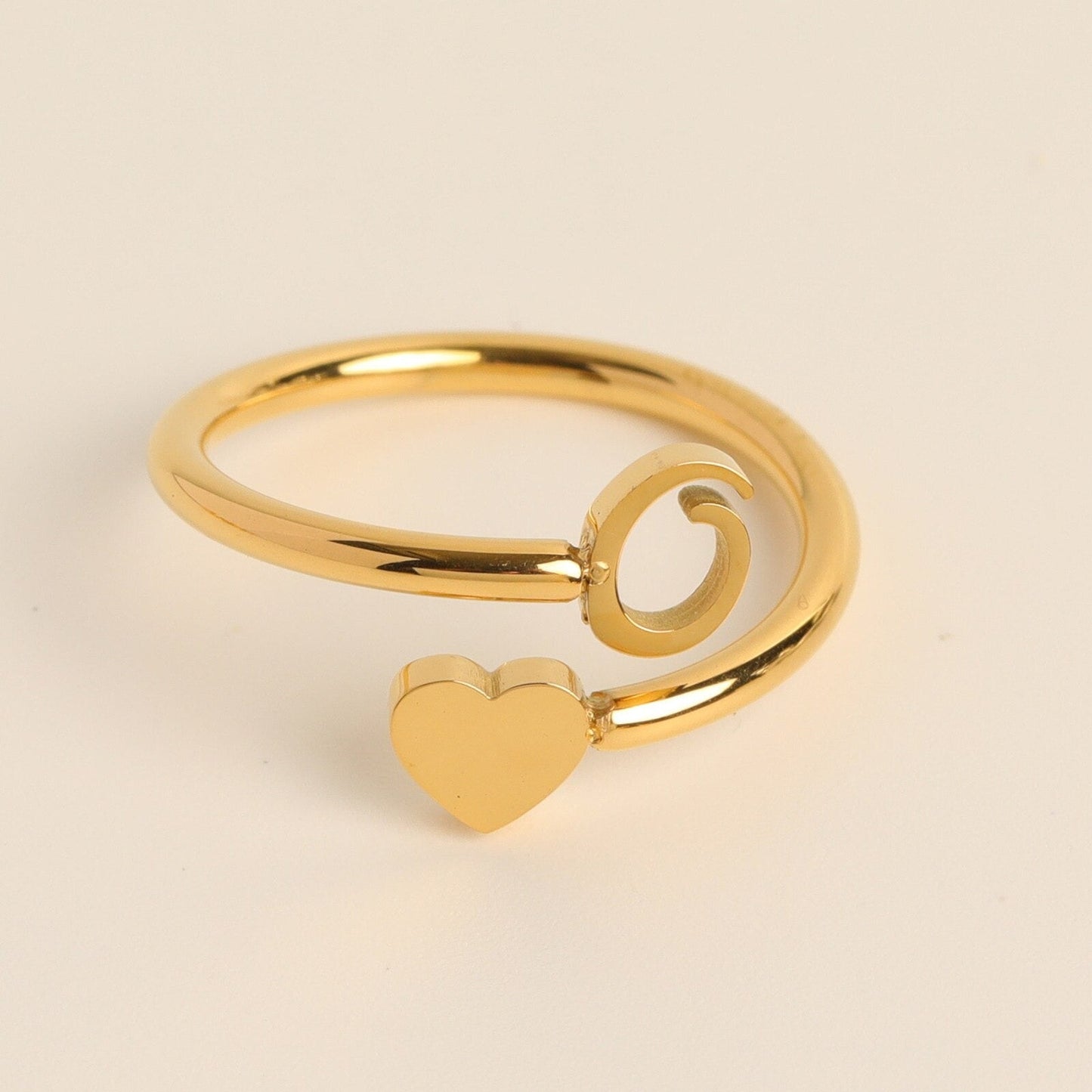 Variant image for Women Heart Ring Silver | Heartfelt Charm-14