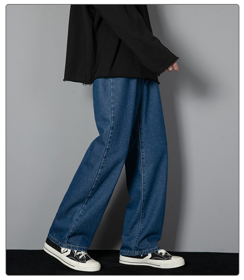 Variant image for Women Wide Leg Pants Blue Denim | Classic Style-13
