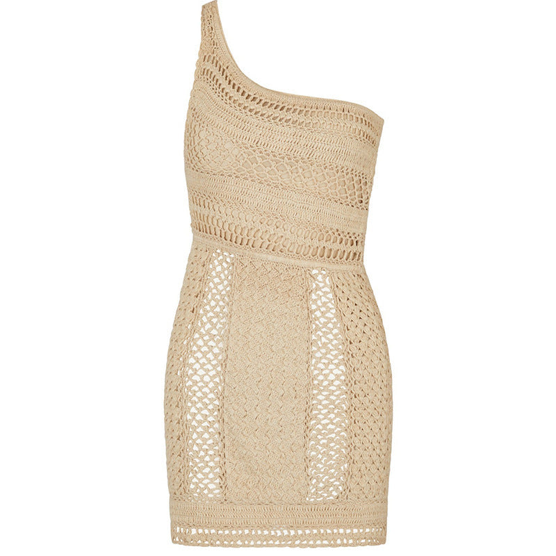 Women Mini Dress Black Polyester | Zadie-4