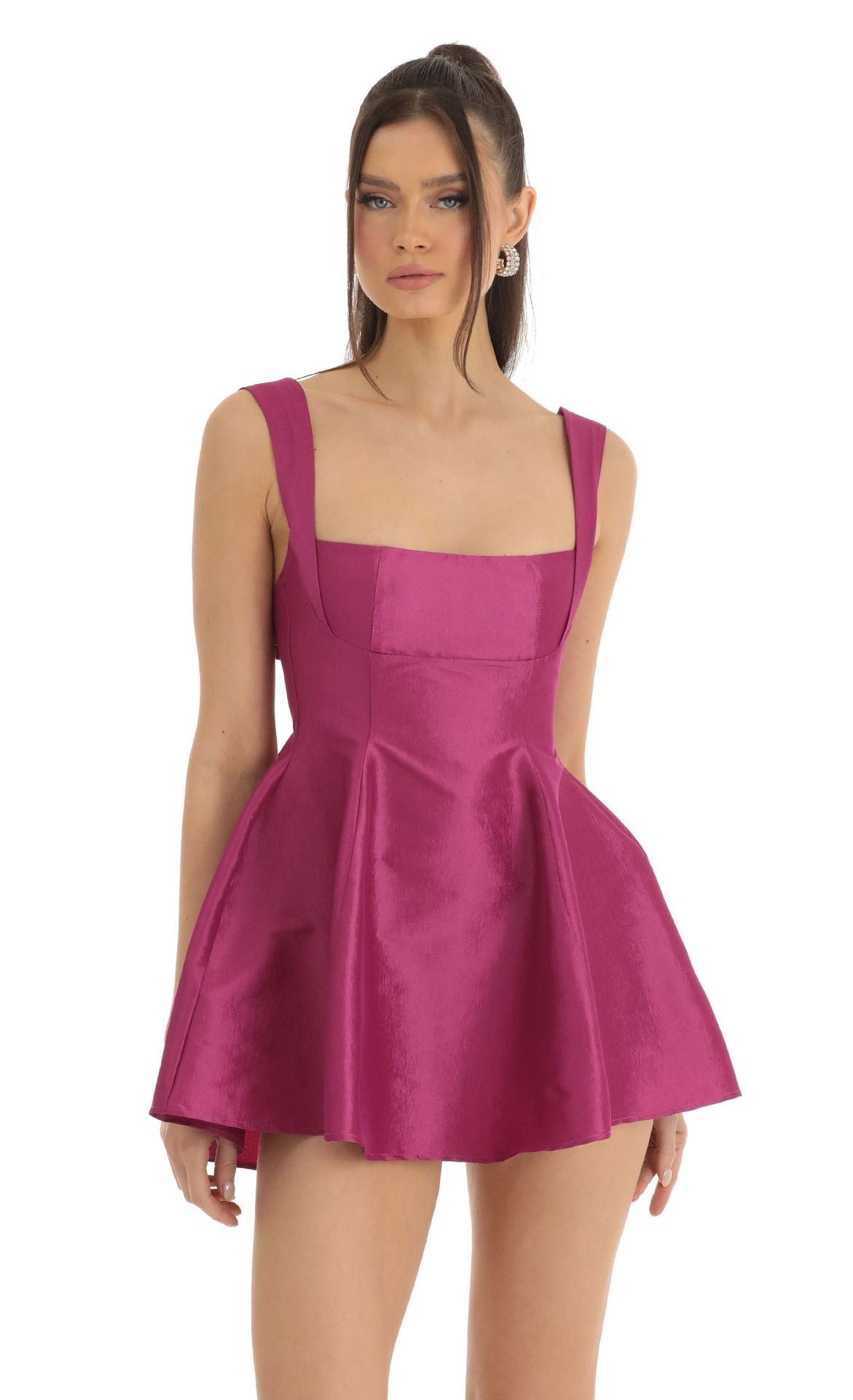 Women Chic Fit and Flare Mini Dress | Sophia