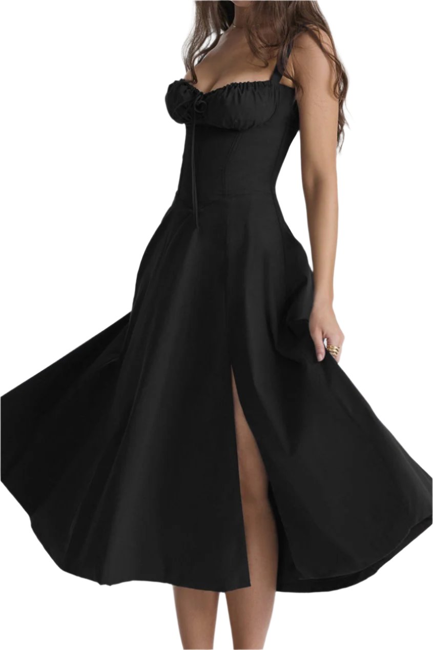 Women Elegant Waist Dress | Betty