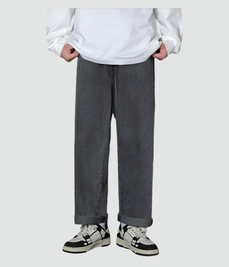 Variant image for Women Wide Leg Pants Blue Denim | Classic Style-19