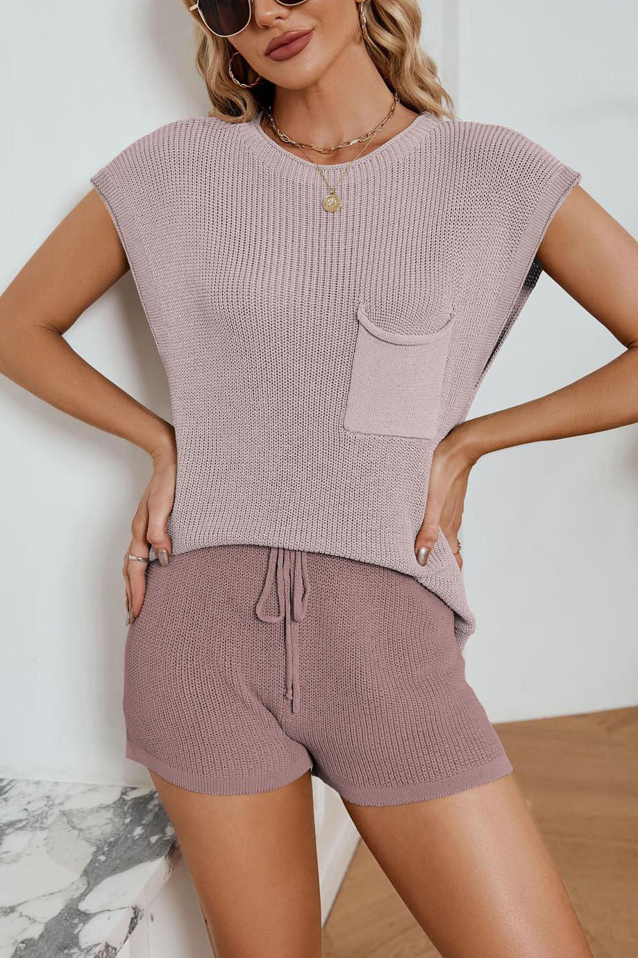 Women Knit Lounge Set | Ophelia