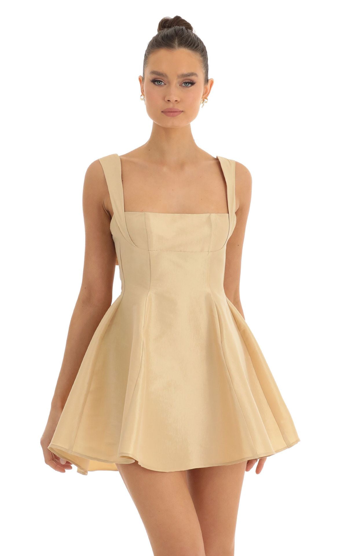 Women Chic Fit and Flare Mini Dress | Sophia