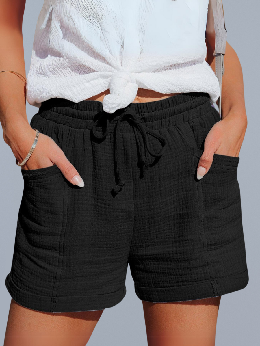 Women Drawstring Shorts | Ava