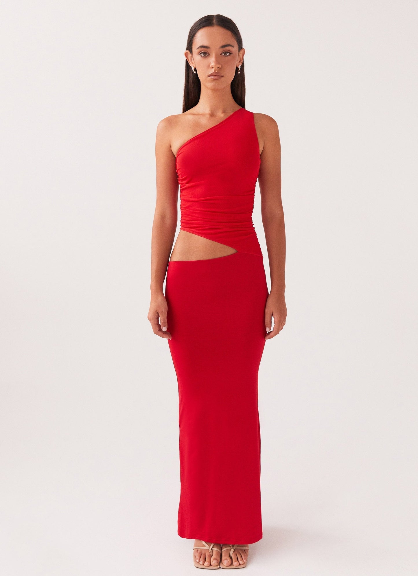 Women Maxi Dress Black Polyester | Lovella 6