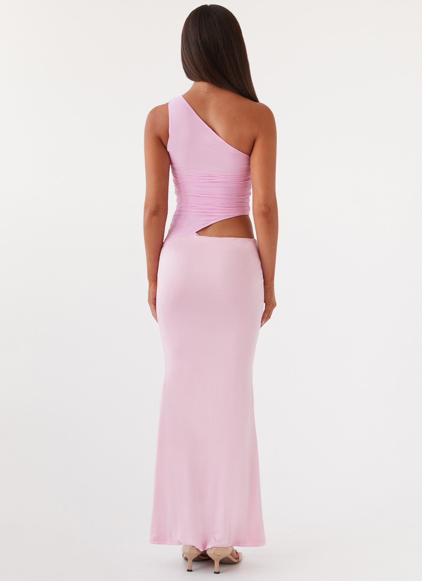 Women Maxi Dress Black Polyester | Lovella 5