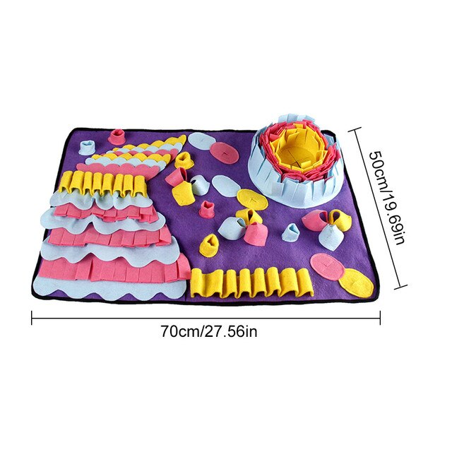 Variant image for Dog Snuffle Feeding Mat Interactive Puzzle | Snuffie-10