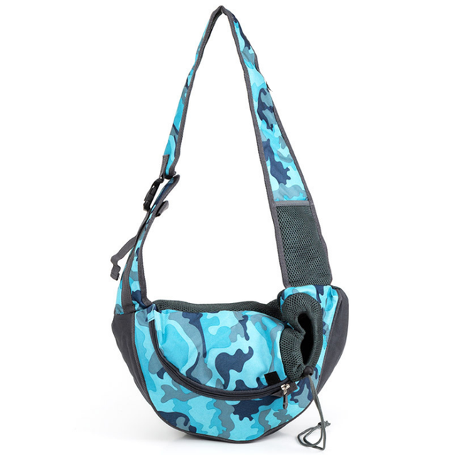 Variant image for Unisex Pet Carrier Bag Black Mesh | WagCrossBag-13