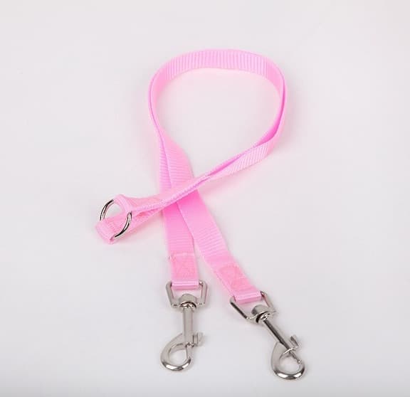 Variant image for Dog Dual Leash Black Nylon | Adventure Buddy-4