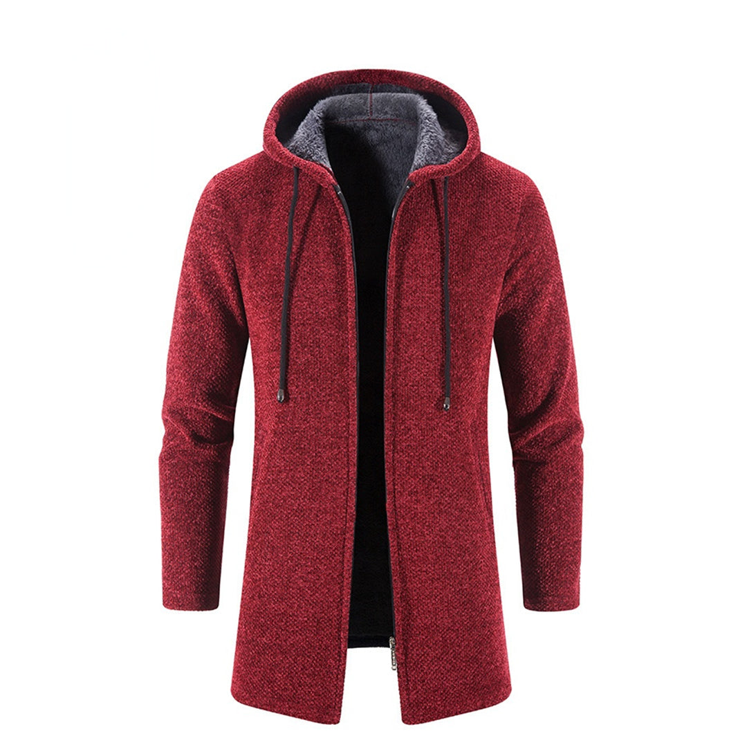 Men Hooded Zip-Up Coat | Theo