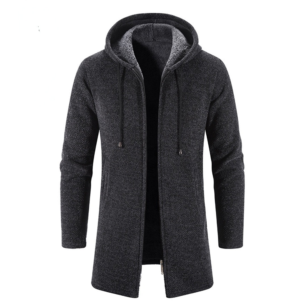 Men Hooded Zip-Up Coat | Theo