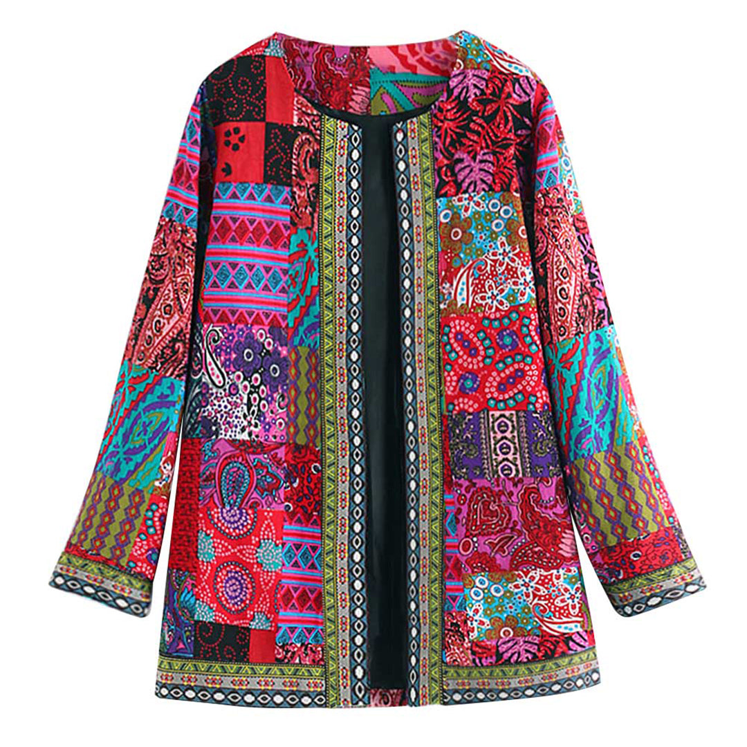 Women Bohemian Patchwork Jacket | Faith