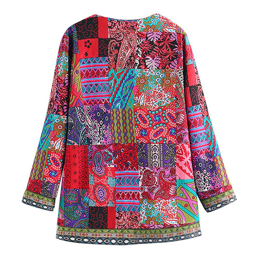 Women Bohemian Patchwork Jacket | Faith