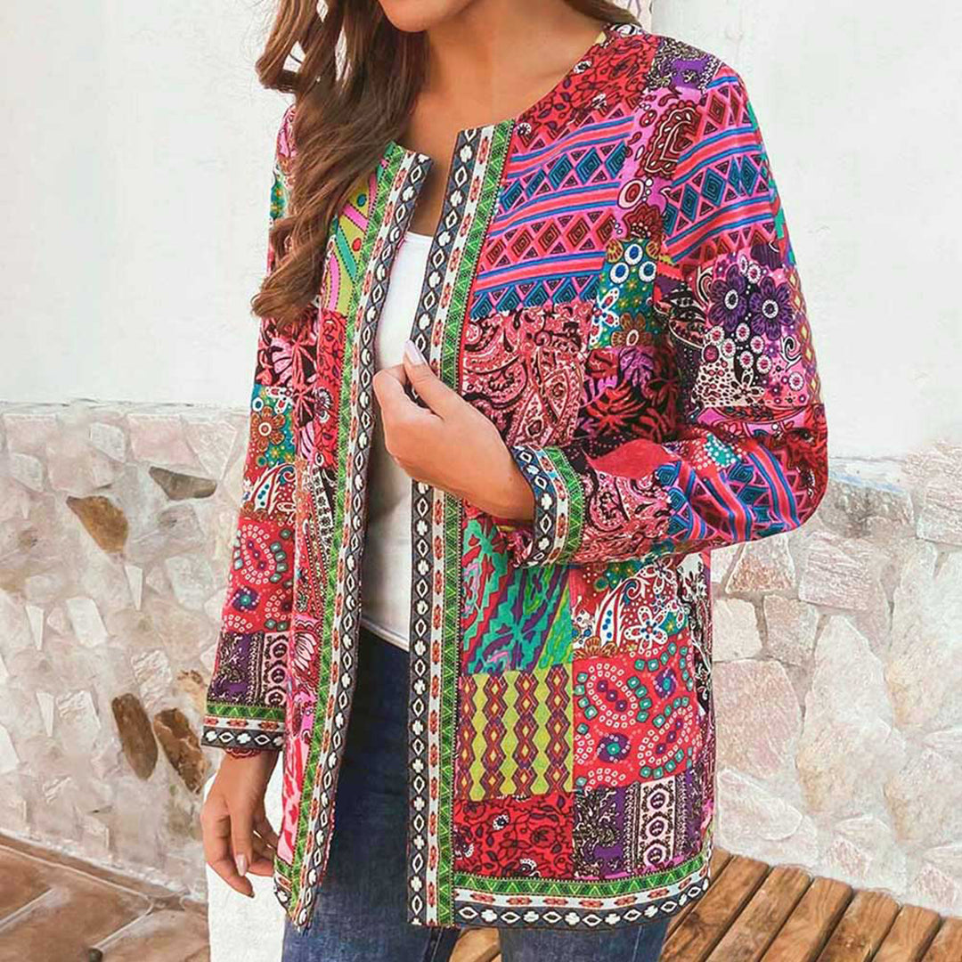 Women Bohemian Patchwork Jacket | Faith
