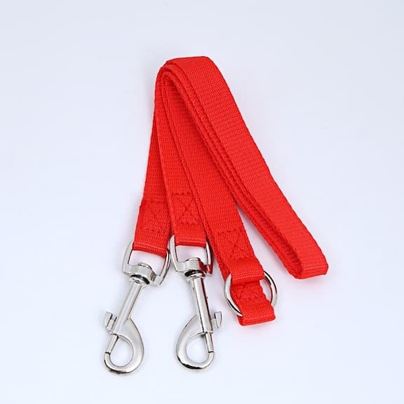 Variant image for Dog Dual Leash Black Nylon | Adventure Buddy-3