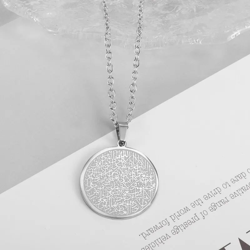 Variant image for Men's Necklace Stainless Steel Pendant | Zulfiqar-21