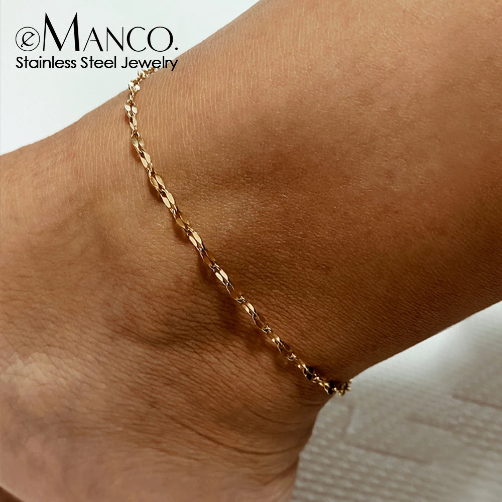 Women Double Wrap Chain Anklet | Aralise