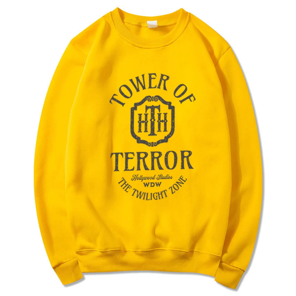 Women Oversized Tower of Terror Sweatshirt | Evania