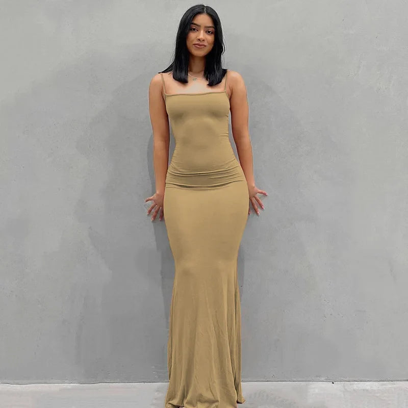 Women Maxi Dress Slim | Santorini
