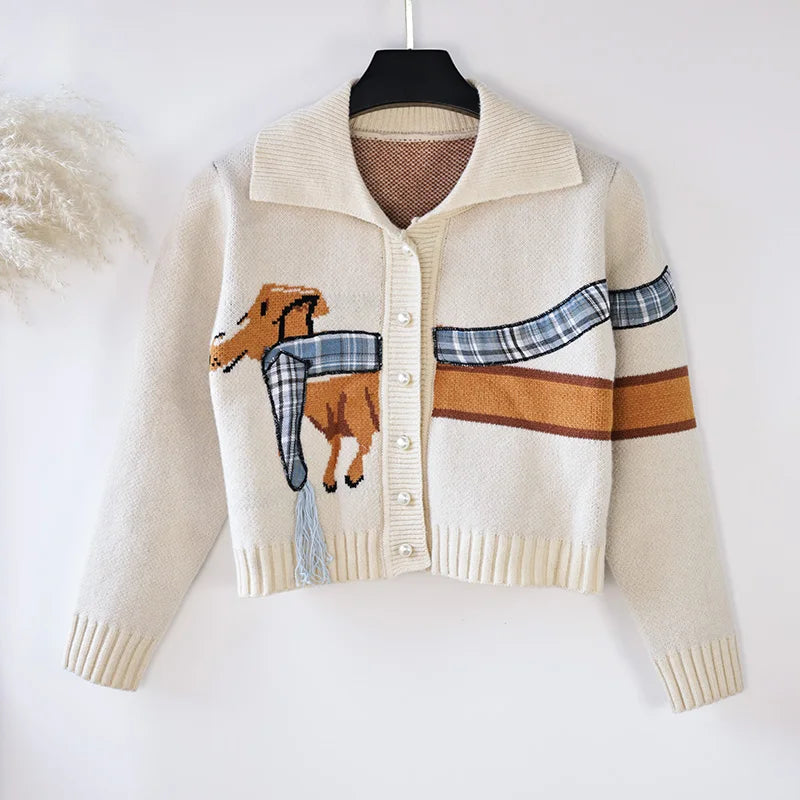 Women Elegant Cardigan with Embroidered Design | Margery