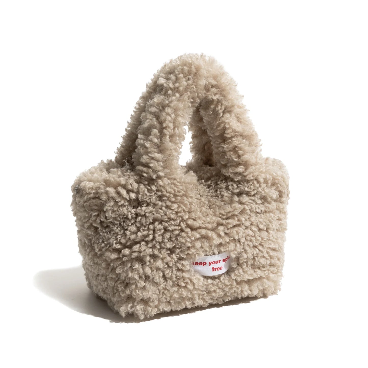 Women Faux Lamb Satchel Mini Bag | Paith