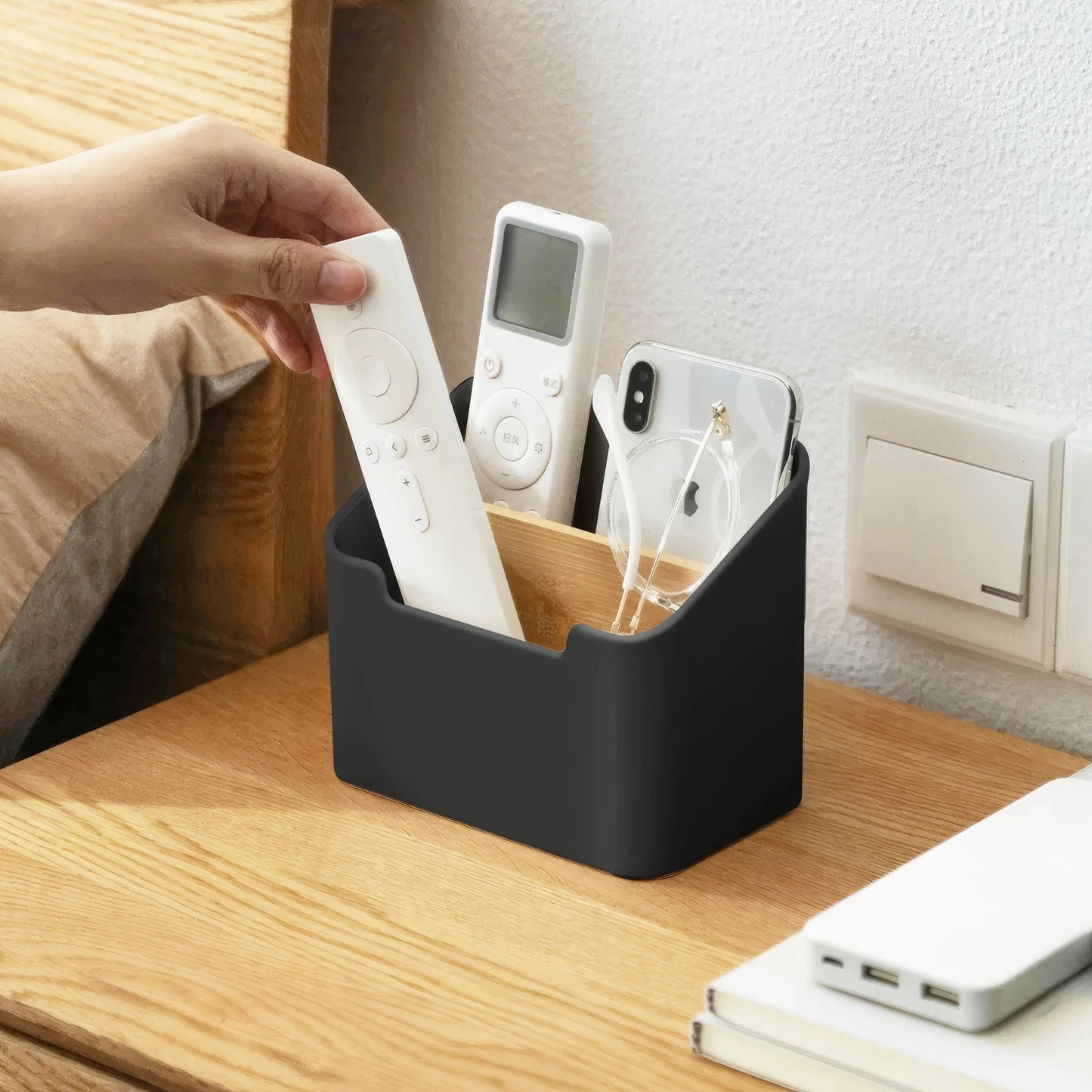 Remote Control Holder Bamboo | Harmony 2
