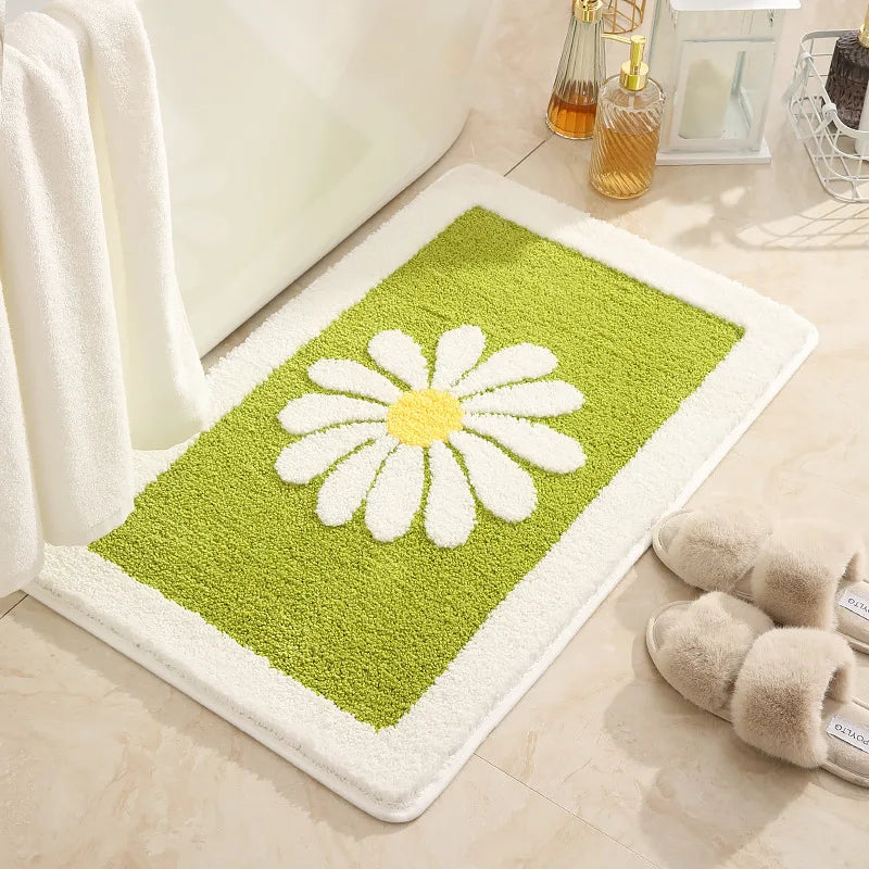 Non-Slip Bath Mat Microfiber | Spring Delight 3