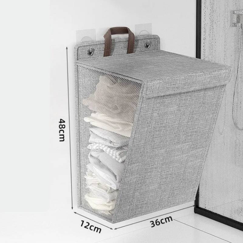 Collapsible Laundry Basket Waterproof PVC | Home Organizer 6