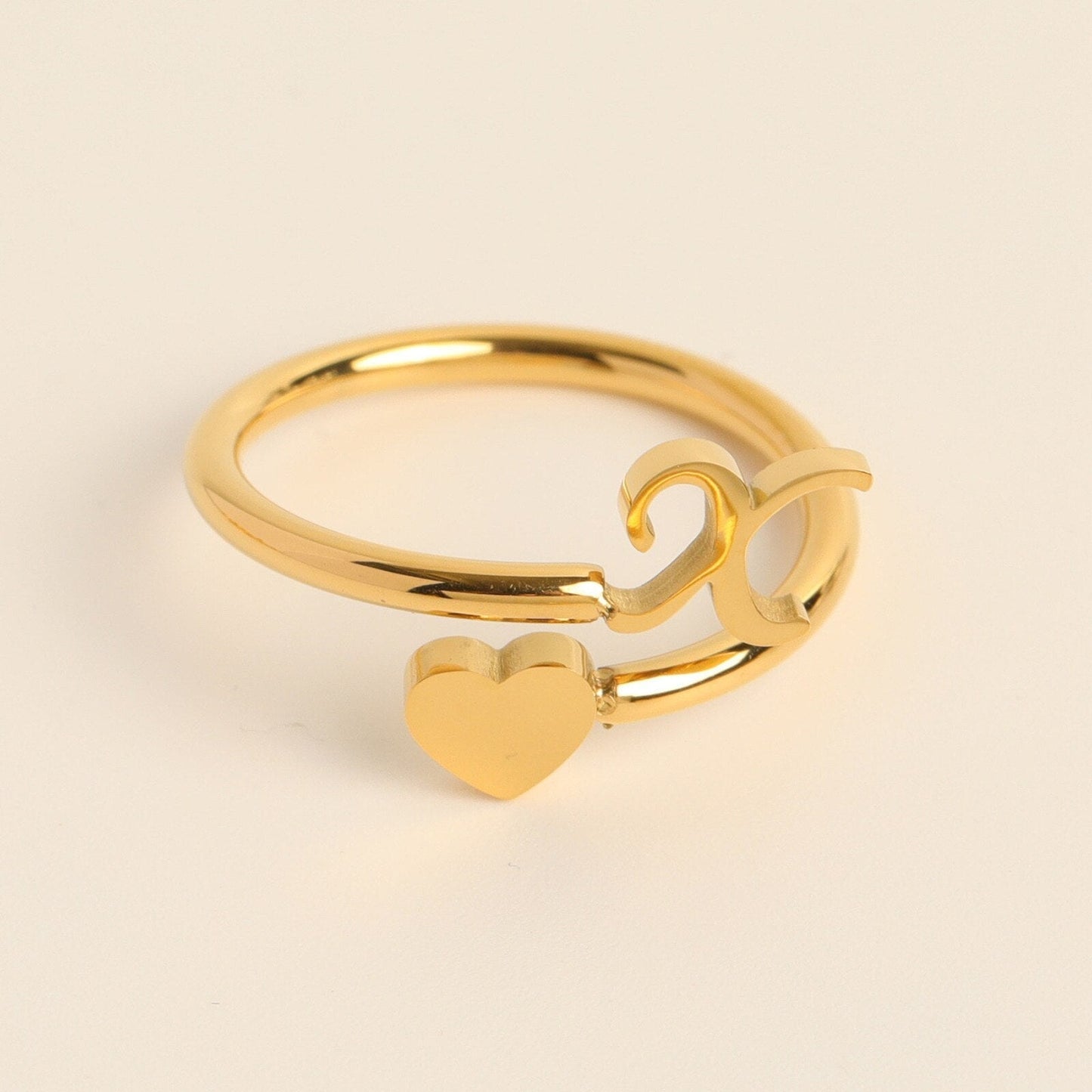 Variant image for Women Heart Ring Silver | Heartfelt Charm-23
