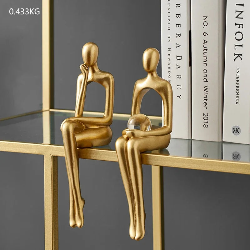 Variant image for Home Decorative Sculpture Premium Resin Nordic Style | Elegance-7