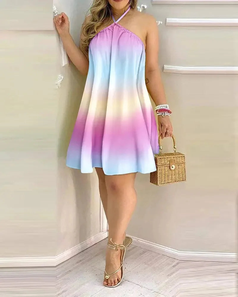 Women Halter Swing Dress | Paloma