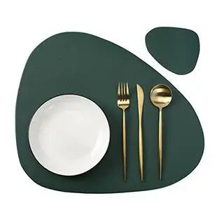 Variant image for Table Mat Set Waterproof PU | Elegant Dining | Modern Design-5