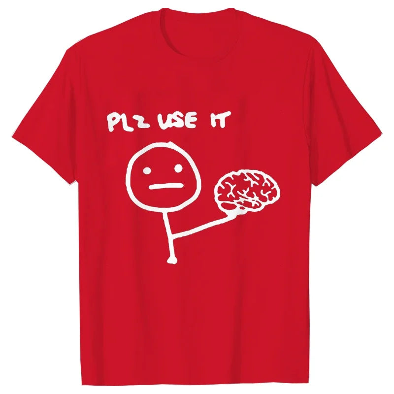 Men's Graphic T-Shirt Black Cotton | Sarcastic Humor-4