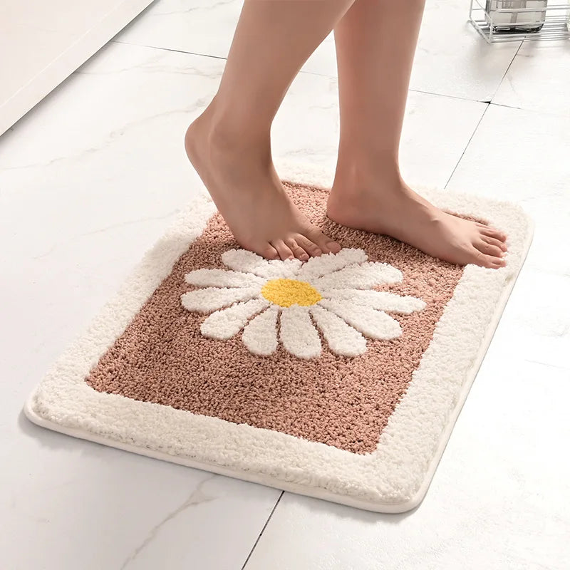 Non-Slip Bath Mat Microfiber | Spring Delight 5