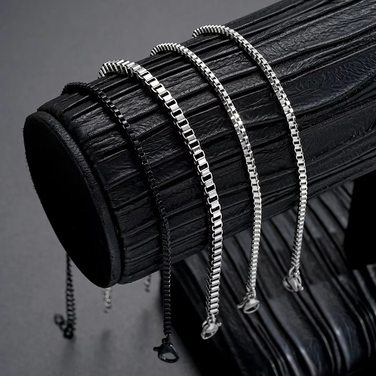 Men's Bracelets Silver Stainless Steel | Vintage Style-4