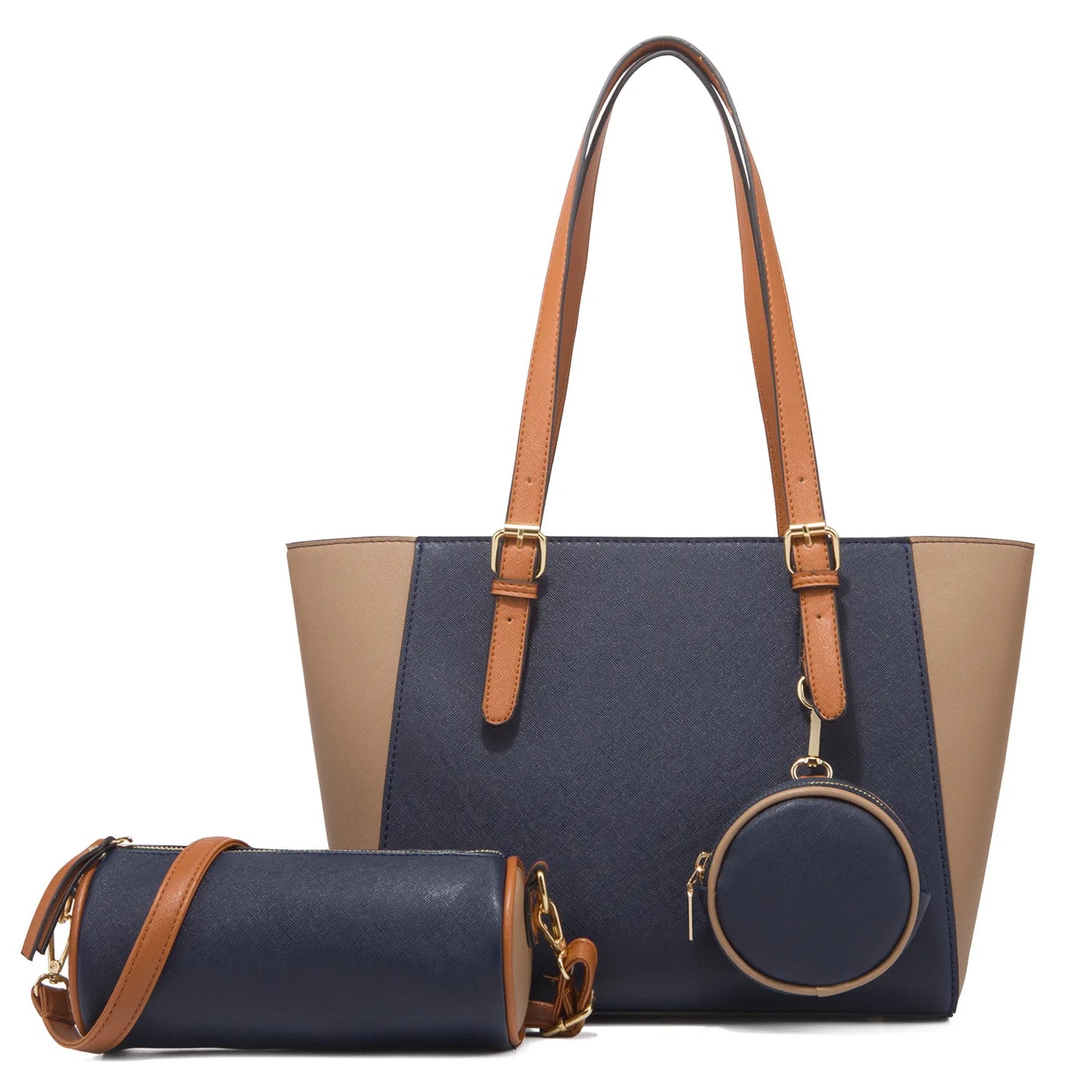 Women Multi-Piece Tote Bag Set | Amelia