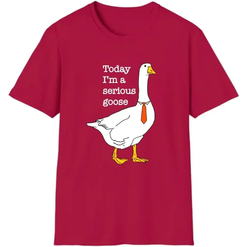 Variant image for Men's T-Shirt White Cotton | Goose Humor-23