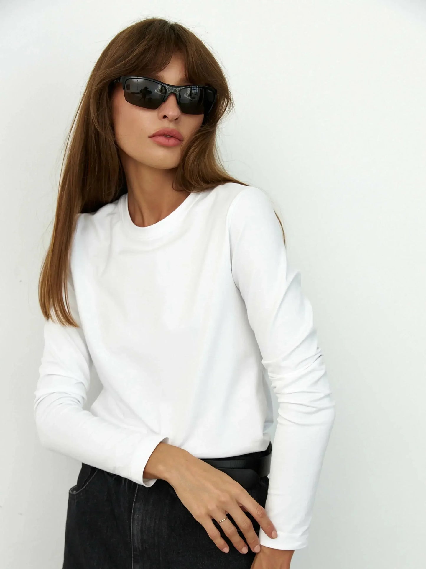 Women Classic Long Sleeve Shirt | Rosetta