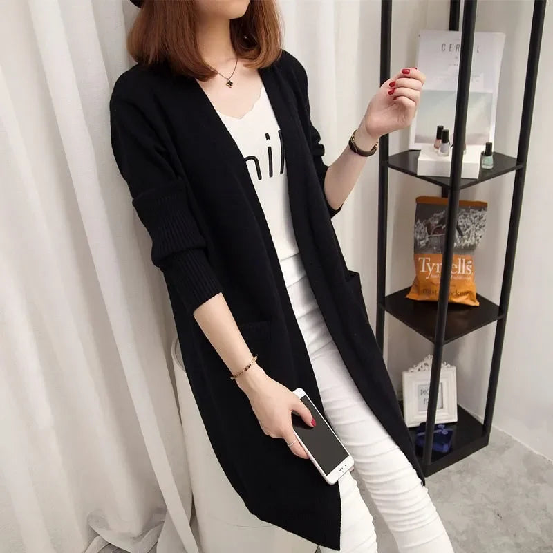 Women Cozy Open-Front Cardigan | Kylene