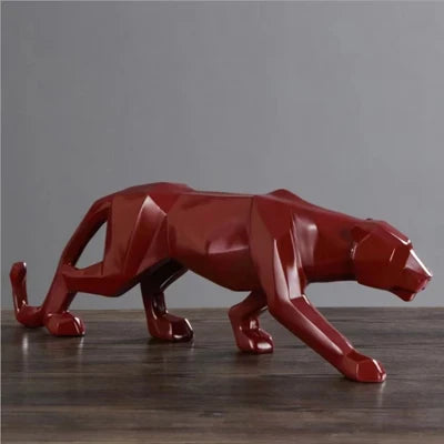 Variant image for Elegant Sculpture Black Resin | Panther-5