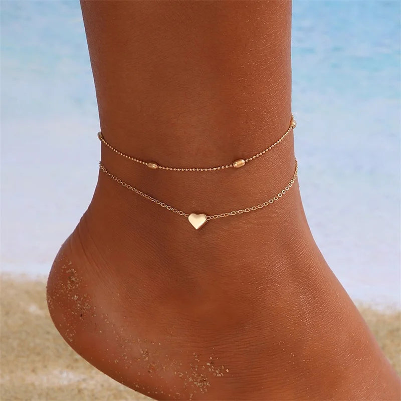 Women Triple-Chain Anklet | Callista