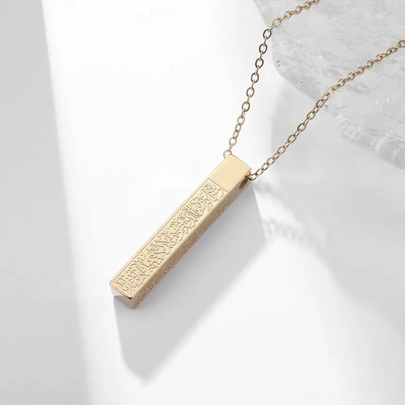 Variant image for Men's Necklace Stainless Steel Pendant | Zulfiqar-15