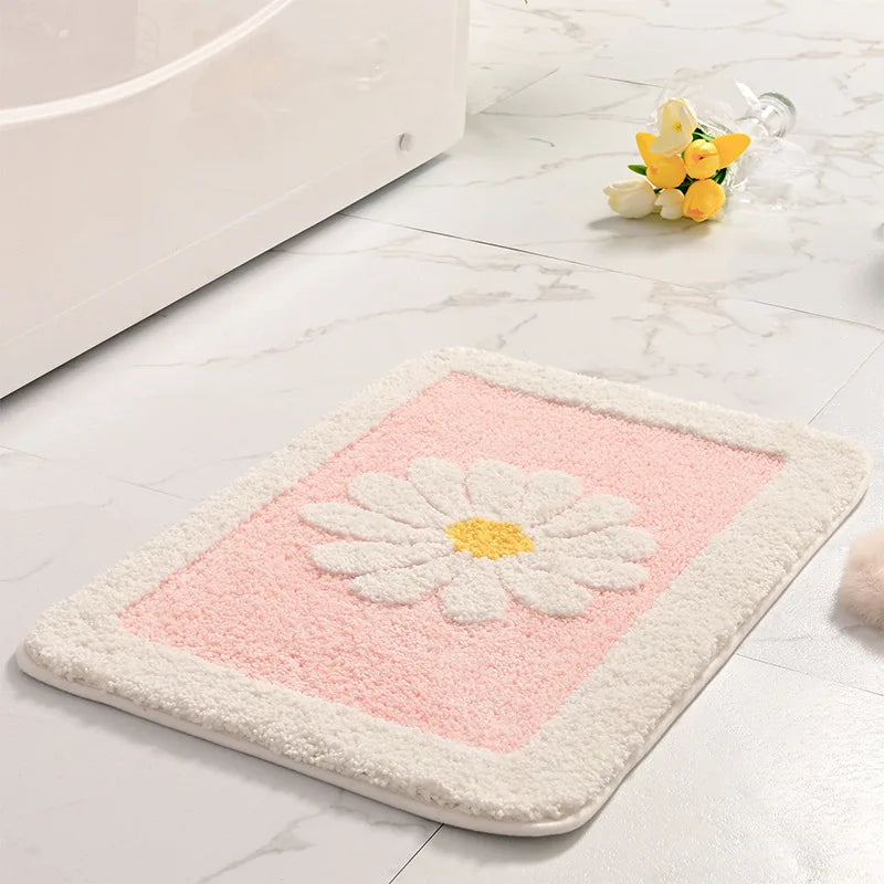 Variant image for Non-Slip Bath Mat Microfiber | Spring Delight-3
