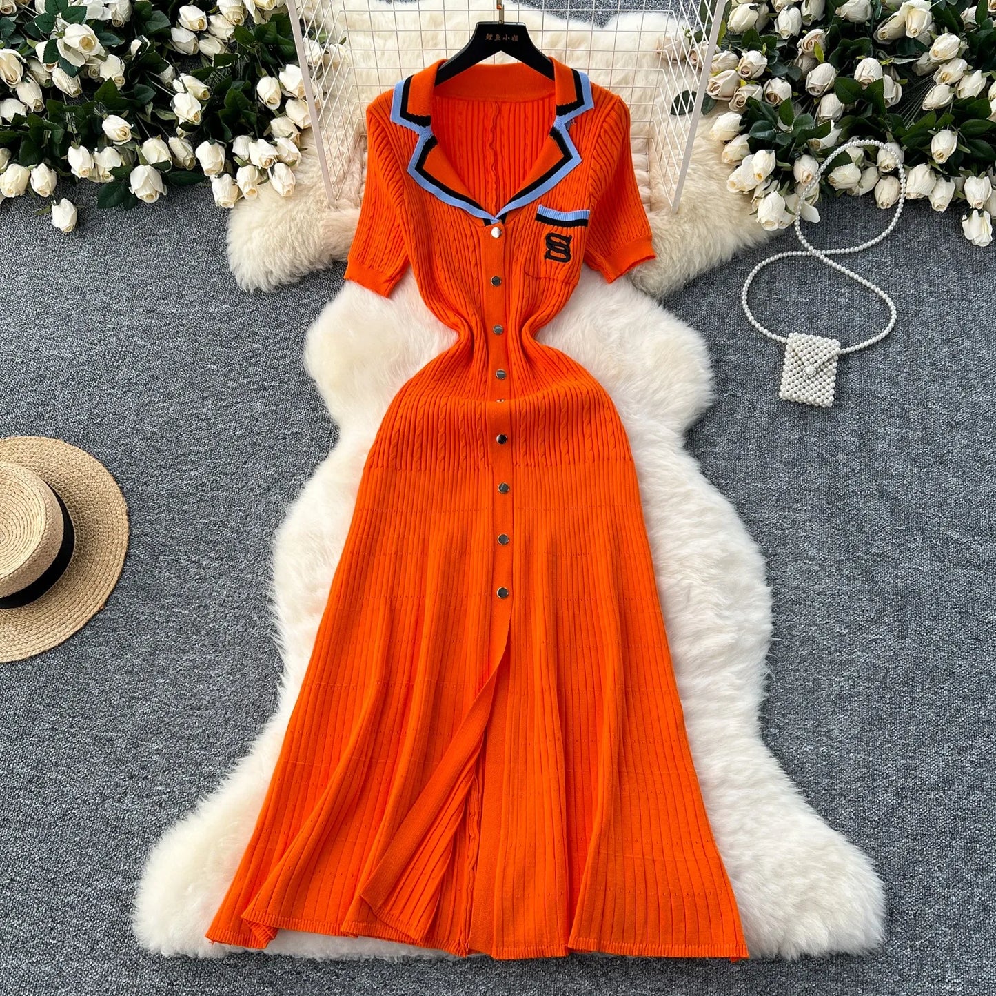 Women Knitted Sweater Dress | Luciana
