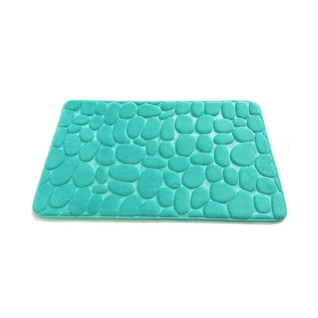 Non-Slip Bath Mat White Coral Fleece | Comfort 1